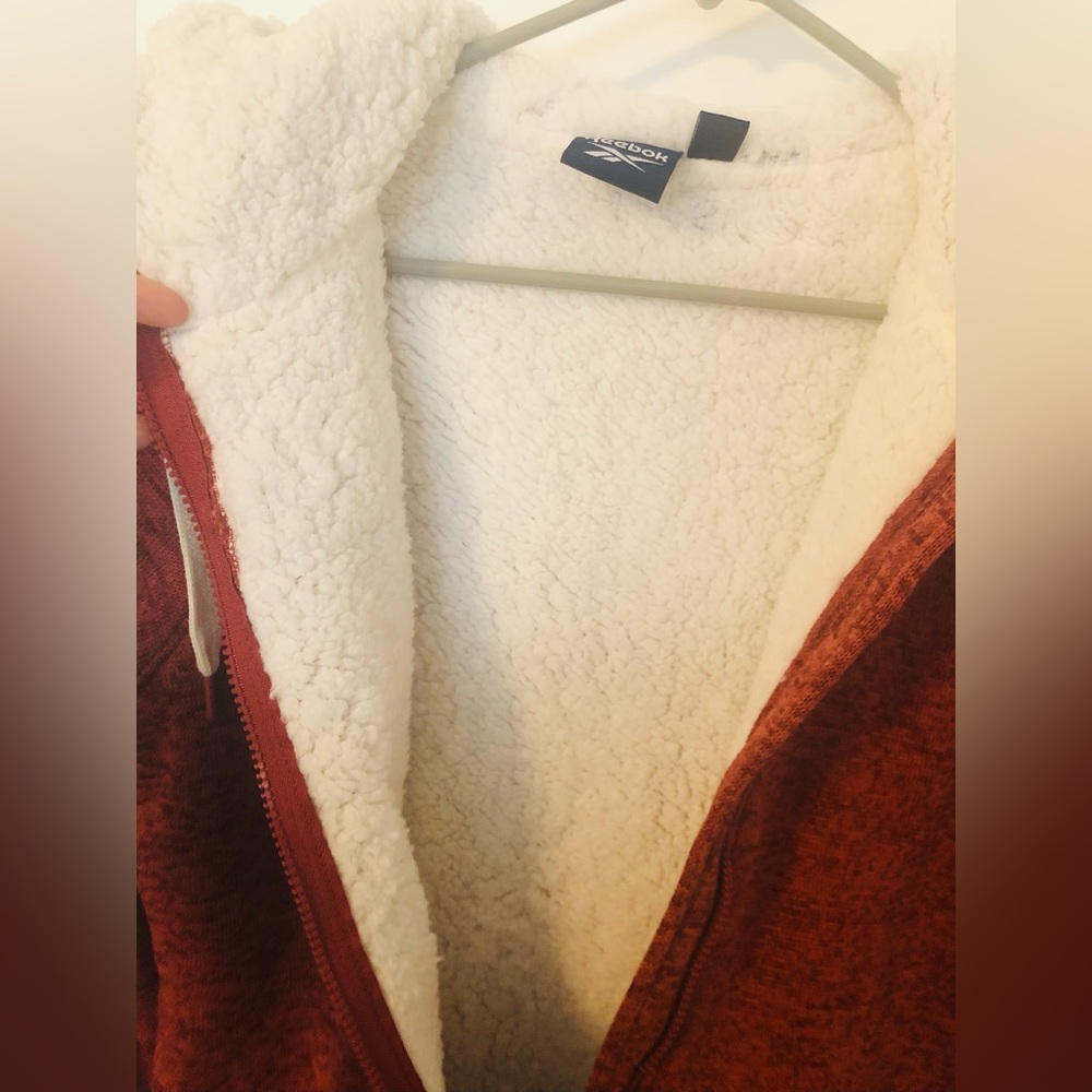 Reebok fleece sweater (M) - Picture 5 of 6